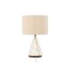 VIND COLLECTION Donsö bordlampe - lys gr capiz