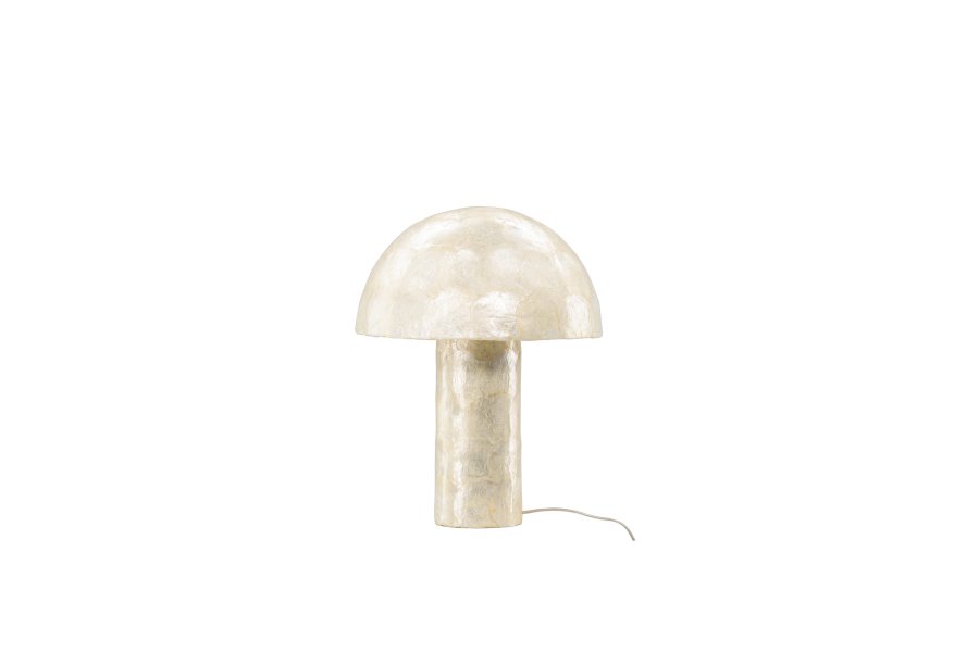 VIND KOLLEKSJON Lindön bordlampe - lys gr capiz