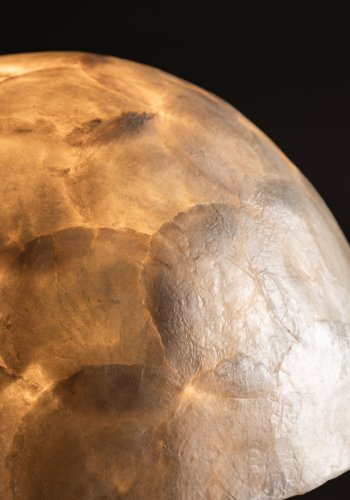 VIND KOLLEKSJON Lindön bordlampe - lys gr capiz