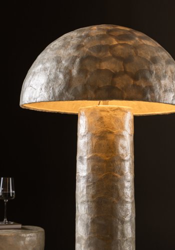 VIND KOLLEKSJON Lindön gulvlampe - lys gr capiz