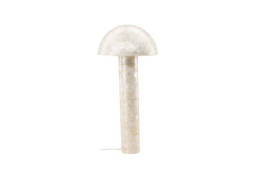 VIND KOLLEKSJON Lindön gulvlampe - lys gr capiz