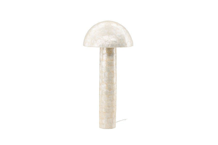 VIND KOLLEKSJON Lindön gulvlampe - lys gr capiz