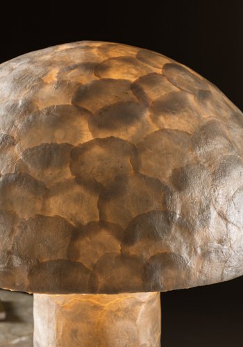 VIND KOLLEKSJON Lindön gulvlampe - lys gr capiz