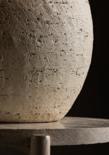 VIND COLLECTION Tjörn bordlampe - hvit og terrakotta