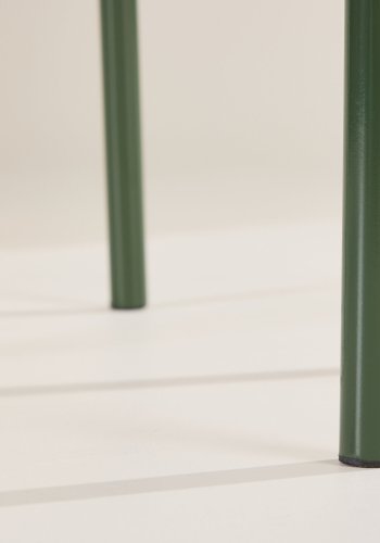 VENTURE DESIGN Polly spisebordsstol - natur reb og grn jern (st af 2)