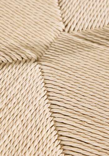 
VENTURE DESIGN Polly spisestol - jernben, naturfarget tau (sett av 2)
