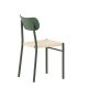 
VENTURE DESIGN Polly spisestol - jernben, naturfarget tau (sett av 2)
