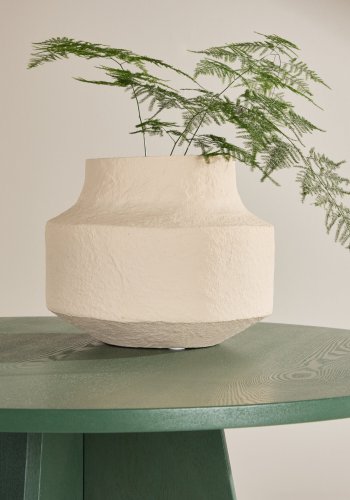 VENTURE DESIGN Bootcut spisebord - Olivengrnn / Olivengrnn MDF, finr