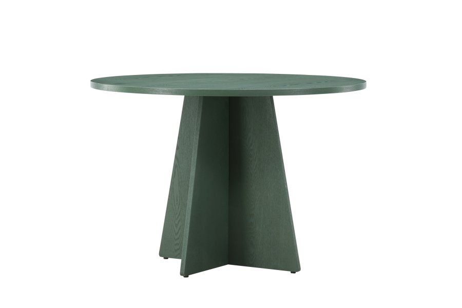 VENTURE DESIGN Bootcut spisebord - Olivengrnn / Olivengrnn MDF, finr