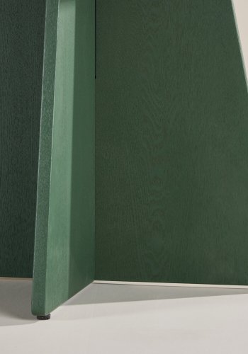 VENTURE DESIGN Bootcut spisebord - Olivengrnn / Olivengrnn MDF, finr