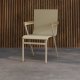 VENTURE HOME Mexico Dining Spisestoler 6-pakning - Beige/Teak