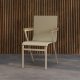 VENTURE HOME Mexico Dining Spisestoler 6-pakning - Beige/Teak