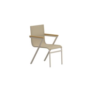 VENTURE HOME Mexico Dining Spisestoler 6-pakning - Beige/Teak