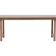 VENTURE DESIGN Count Esstisch 100x220 cm - Braune Holzoptik