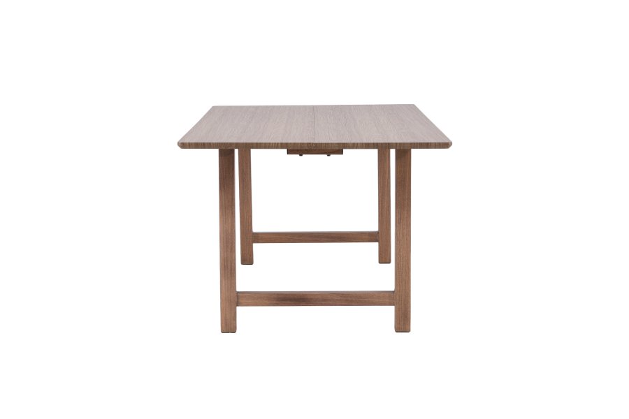 VENTURE DESIGN Count Esstisch 100x220 cm - Braune Holzoptik