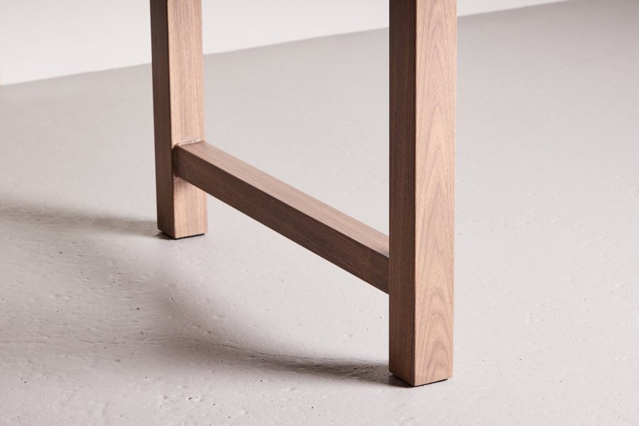 VENTURE DESIGN Count Esstisch 100x220 cm - Braune Holzoptik