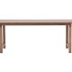 VENTURE DESIGN Count Esstisch 100x220 cm - Braune Holzoptik