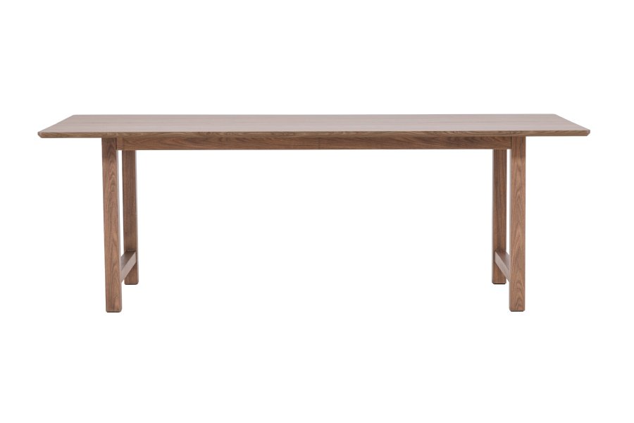 VENTURE DESIGN Count Esstisch 100x220 cm - Braune Holzoptik