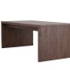 VENTURE DESIGN Evone spisebord, rektangulr - mocca MDF (100x200)