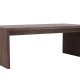 VENTURE DESIGN Evone spisebord, rektangulr - mocca MDF (100x200)