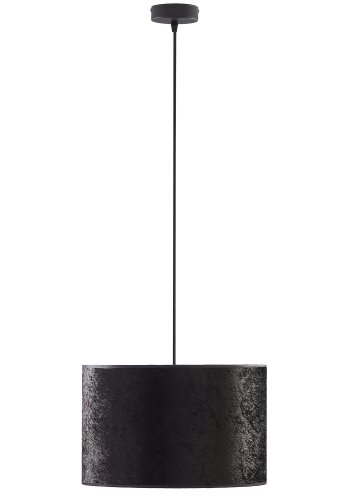 TK Tercino taklampe 380 - gull og sort stoff