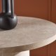 VENTURE DESIGN Narvik spisebord, ovalt - beige MDF med marmorutseende (100x200)