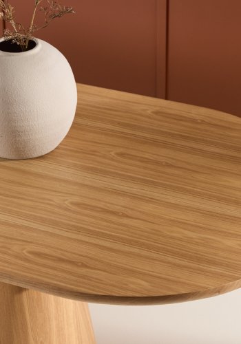 VENTURE DESIGN Stjärnö spisebord, ovalt - naturlig finer (90x200)
