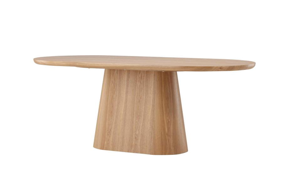 VENTURE DESIGN Stjärnö spisebord, ovalt - naturlig finer (90x200)