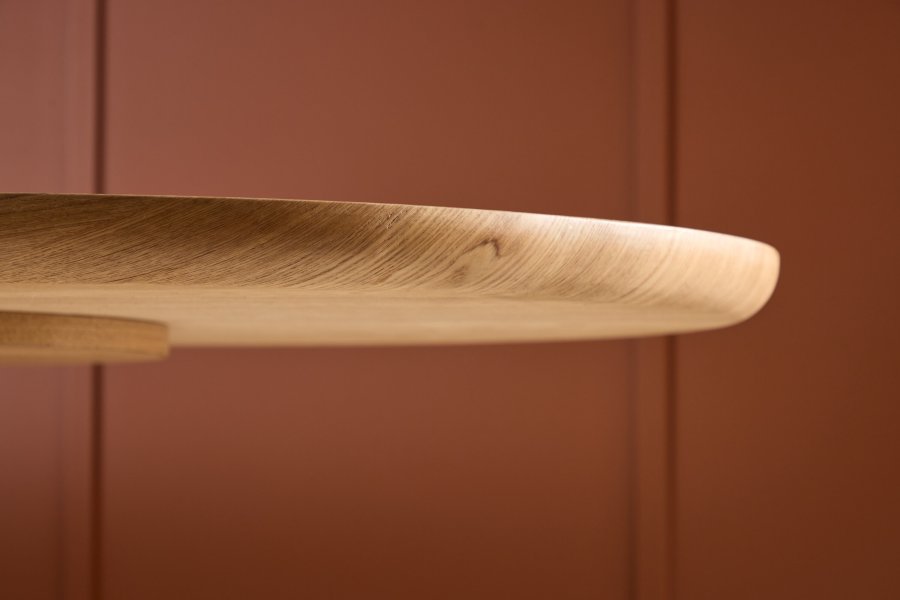 VENTURE DESIGN Stjärnö spisebord, ovalt - naturlig finer (90x200)