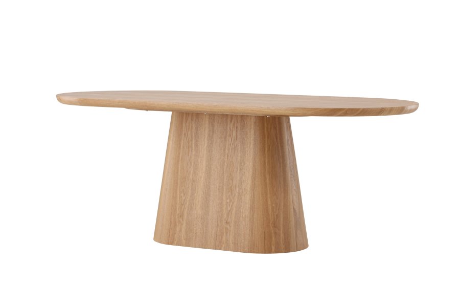 VENTURE DESIGN Stjärnö spisebord, ovalt - naturlig finer (90x200)