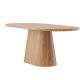 VENTURE DESIGN Stjärnö spisebord, ovalt - naturlig finer (90x200)