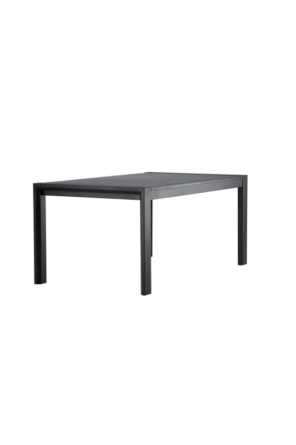 VENTURE DESIGN Slider spisebord 250x95x75 cm - Sort / Massiv egetr�sfiner
