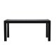 VENTURE DESIGN Slider spisebord 250x95x75 cm - Sort / Massiv egetr�sfiner