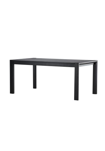 VENTURE DESIGN Slider spisebord 250x95x75 cm - Sort / Massiv egetr�sfiner