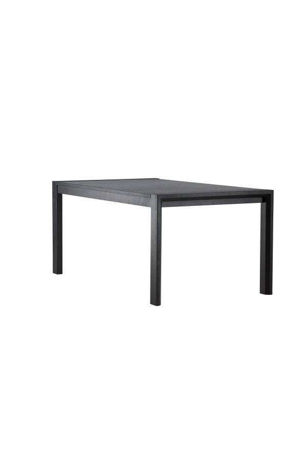 VENTURE DESIGN Slider spisebord 250x95x75 cm - Sort / Massiv egetr�sfiner
