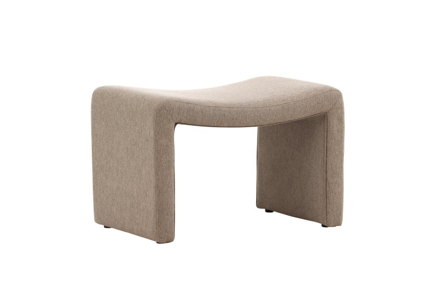 VENTURE HOME Bonn fotskammel - Brun