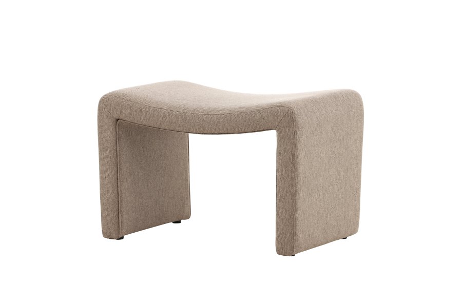 VENTURE HOME Bonn fotskammel - Brun