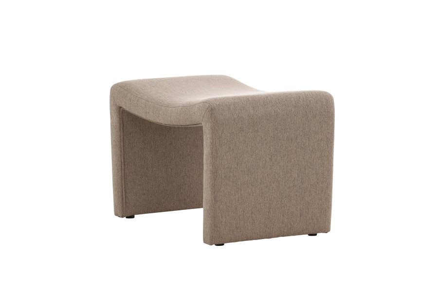 VENTURE HOME Bonn fotskammel - Brun