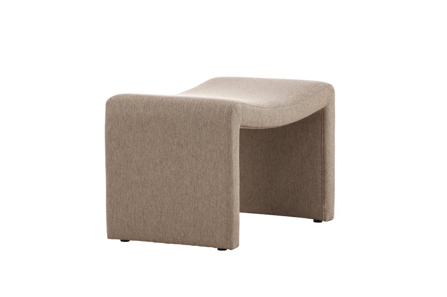 VENTURE HOME Bonn fotskammel - Brun