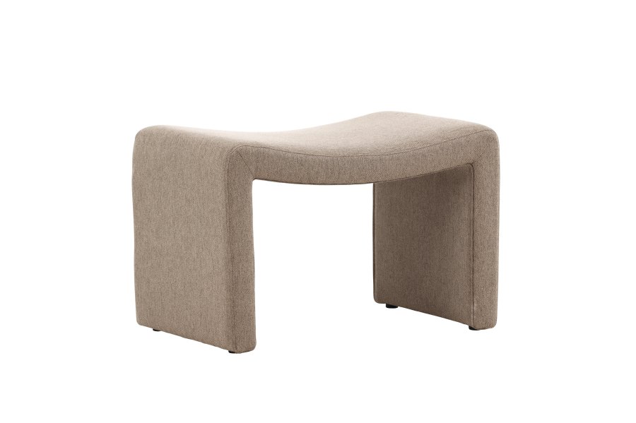 VENTURE HOME Bonn fotskammel - Brun