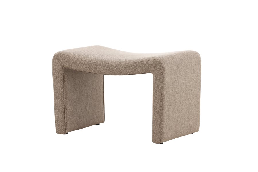 VENTURE HOME Bonn fotskammel - Brun
