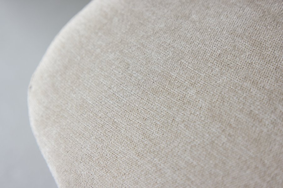 VENTURE HOME Rile lenestol - Hvitkalket/Beige