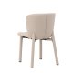 VENTURE DESIGN Astoria spisestol - beige bouclé-stoff