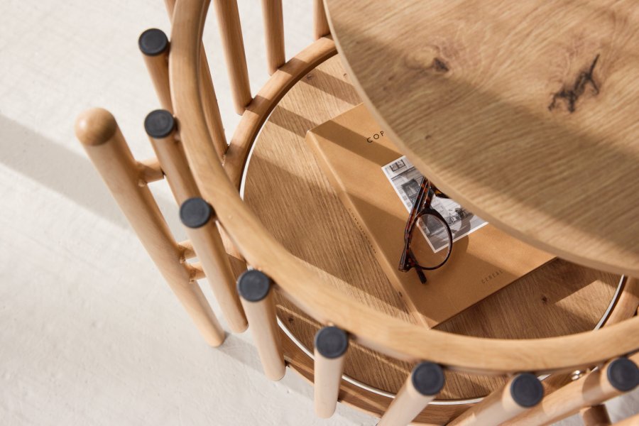 VENTURE DESIGN Rubbo sidebord 45x65 cm - Natur