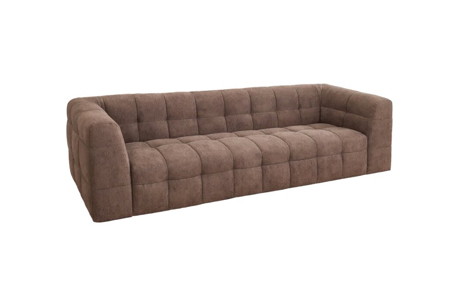 VENTURE HOME Malou 3-sitssoffa - Brun