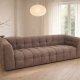 VENTURE HOME Malou 3-sitssoffa - Brun