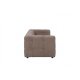 VENTURE HOME Malou 3 pers. sofa - brun polyester og polypropylen