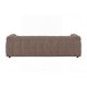VENTURE HOME Malou 3 pers. sofa - brun polyester og polypropylen