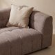 VENTURE HOME Malou 3 pers. sofa - brun polyester og polypropylen