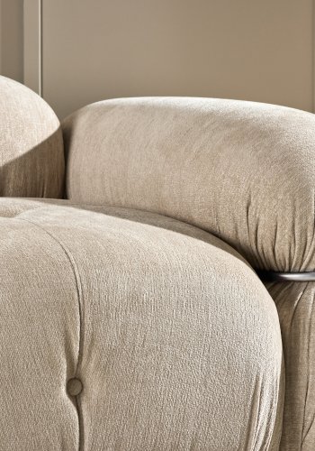 VENTURE HOME Mika modulsofa - Hjrne - Beige / Venstre